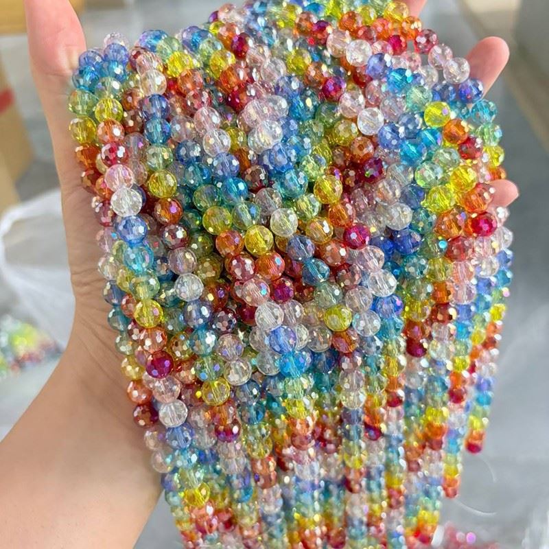 8mm Round Glass Bead Strands best
