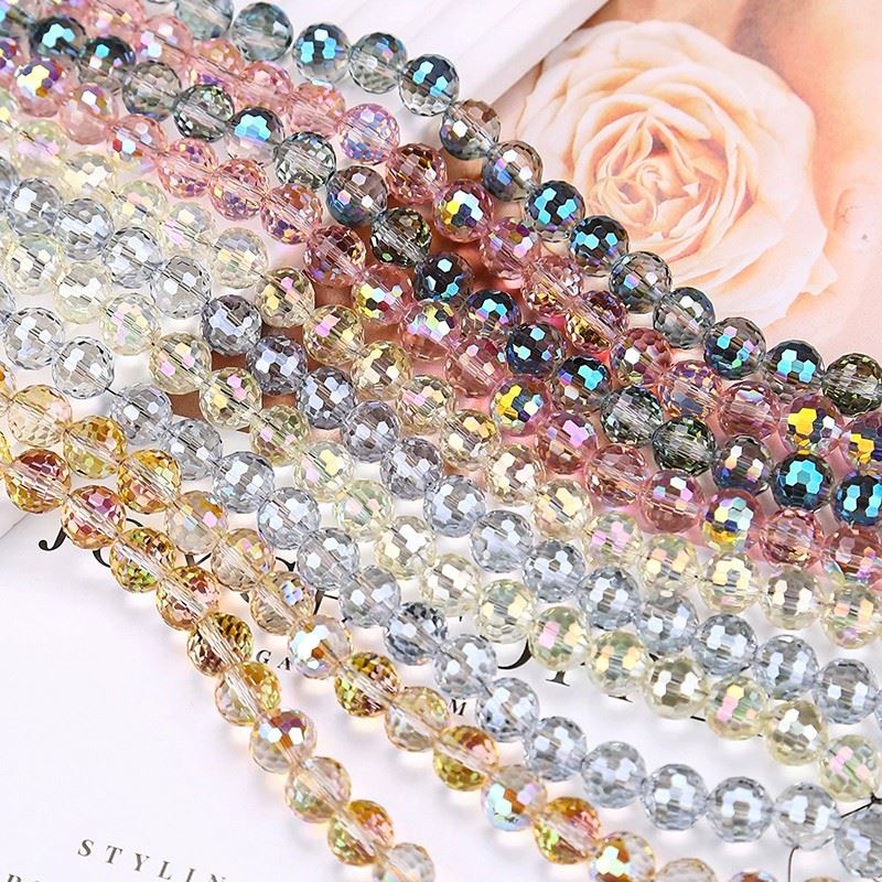 8mm Round Glass Bead Strands price